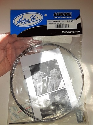 New Motorcycle Speedometer Cable unopened.