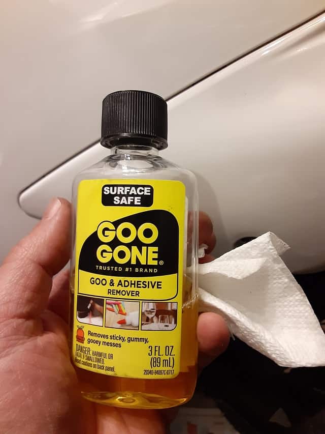 My Bike's Decal Adhesive Remover I used in the end.
