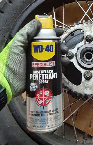WD-40 to rescue.  