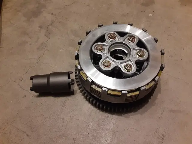 New Clutch for TBR7 / Hawk 250 motorcycles, with clutch tool.