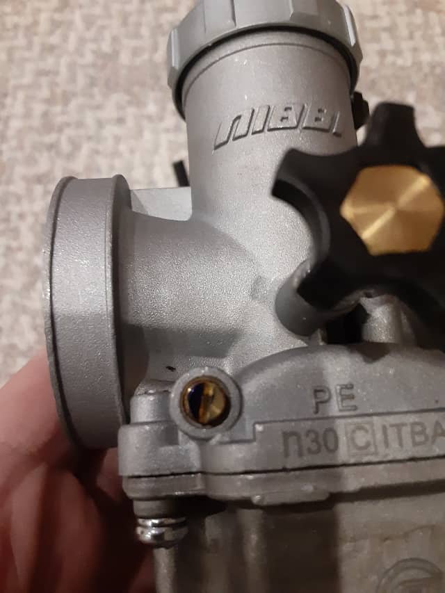 Nibbi Carburetor (PE30) air/fuel screw