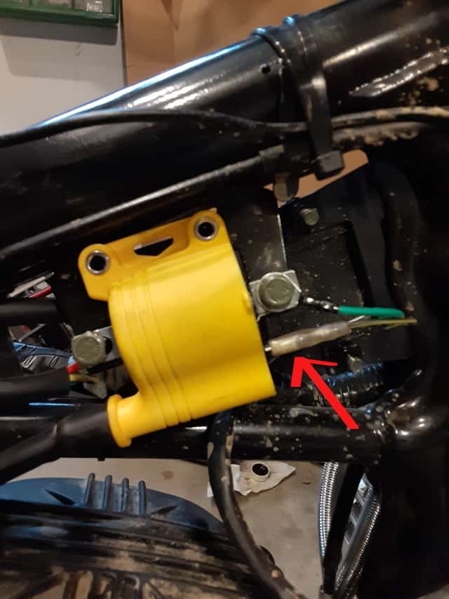 Nibbi ignition coil installed.