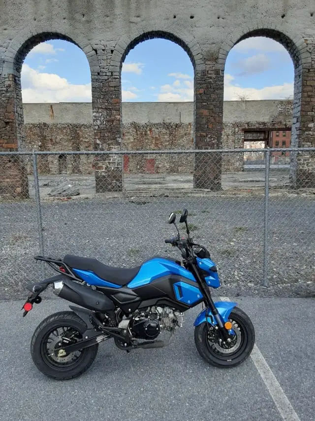 Boom Vader Gen 2 125cc motorcycle in Bethlehem, Pa.