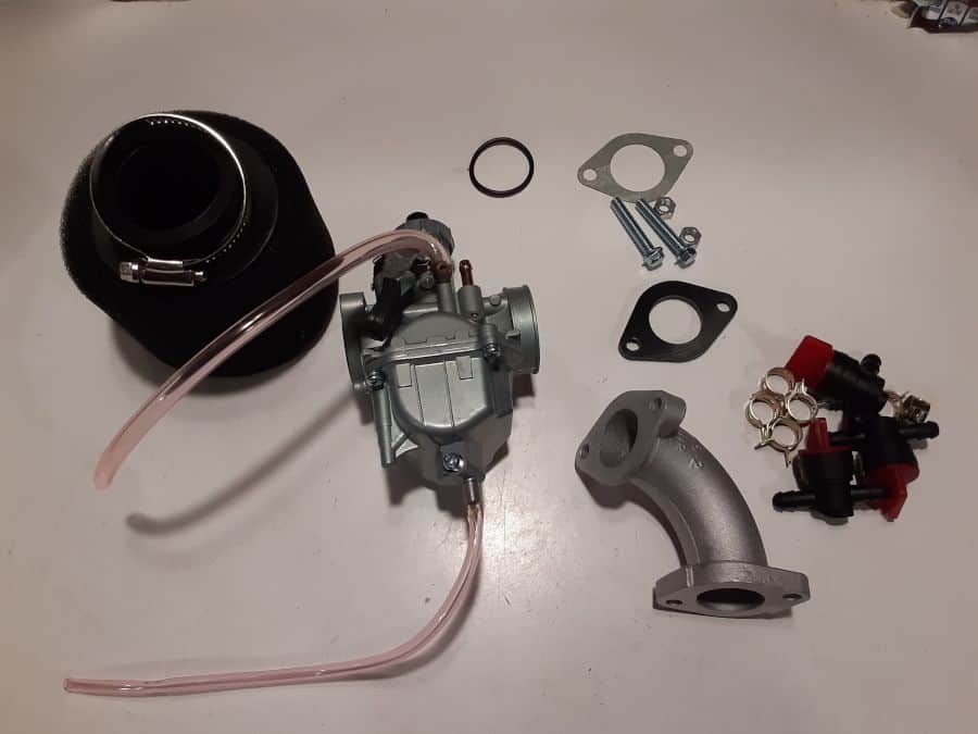 Complete parts for my Boom Vader carb upgrade planned.
