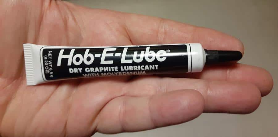 Tube of dry graphite lube.