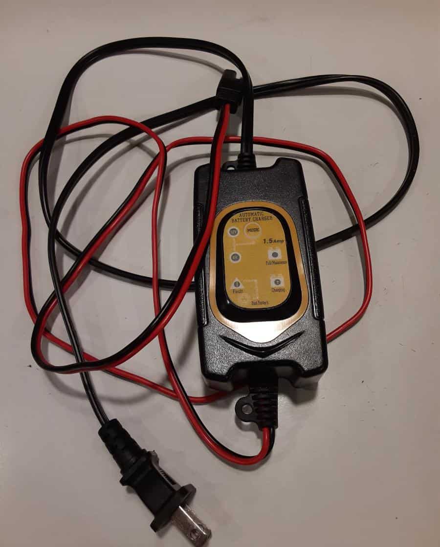 Generic Automatic Battery Charger For A Motorcycle.