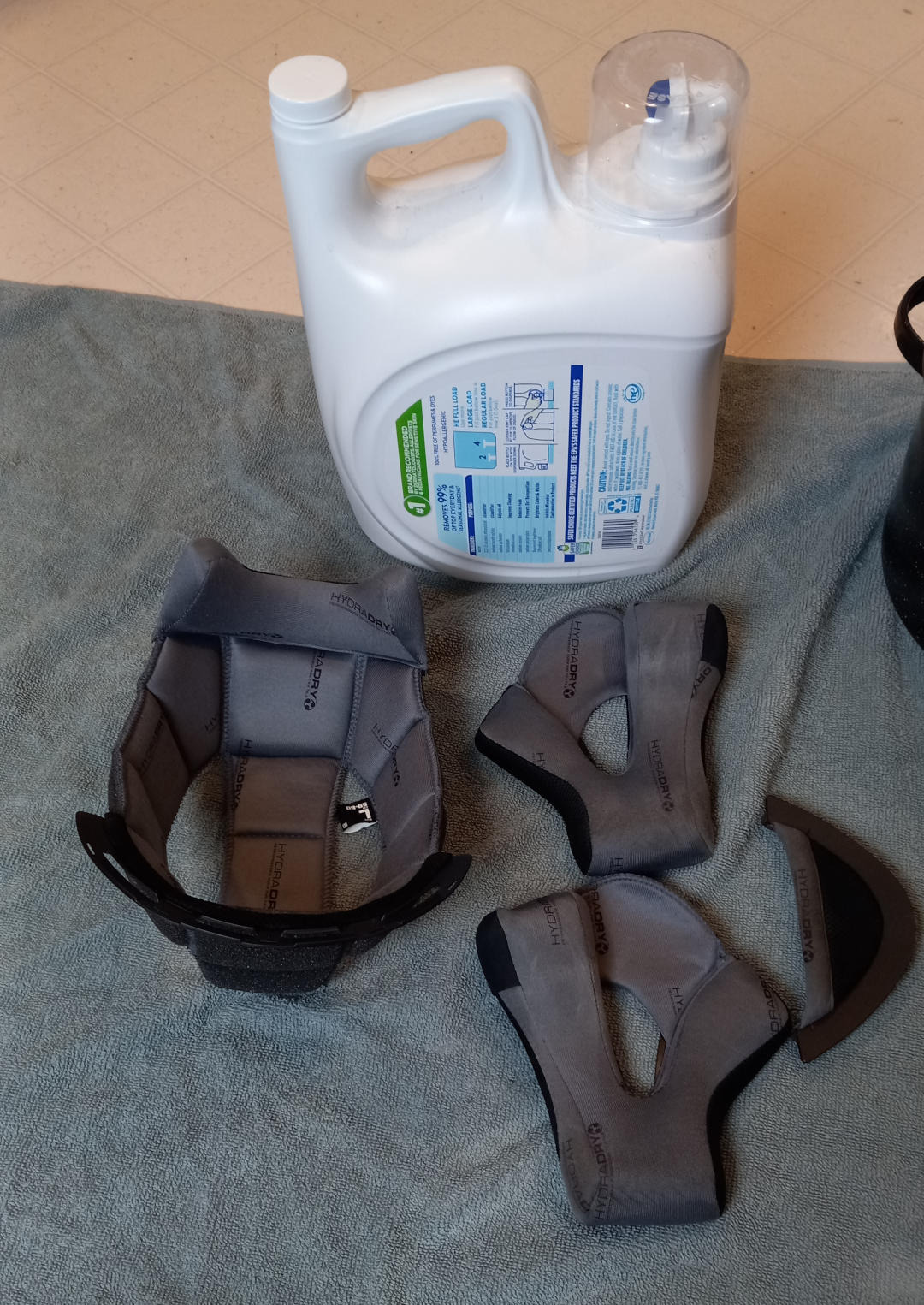 Icon Motorcycle Helmet Liner Cleaning.